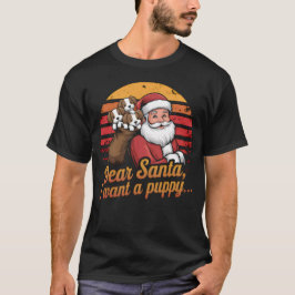 Camiseta Querido Papá Noel, quiero una pipa