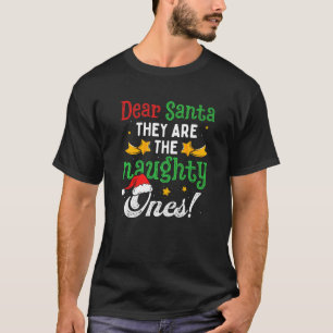 Camiseta Querido Papá Noel Son Los Hijos Cristo Pajama