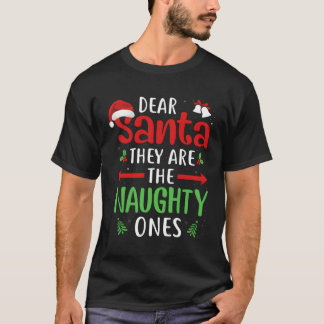 Camiseta Querido Papá Noel, son los traviesos