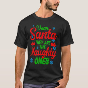 Camiseta Querido Papá Noel, son los traviesos