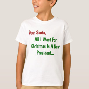 Camiseta Querido Papá Noel, todo lo que quiero para Navidad