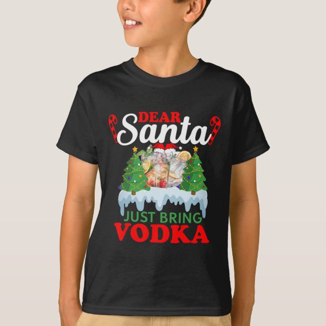 Camiseta Querido Papá Noel, trae partido de Navidades de fa (Anverso)