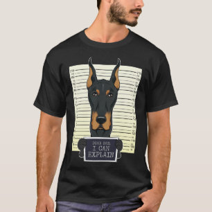 Camiseta Querido Papá Puedo Explicar Que Yo Doberman Papá I