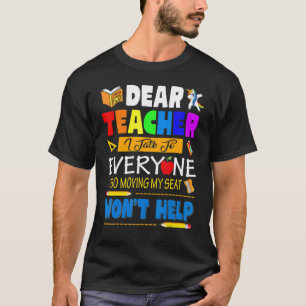 Camiseta Querido Profesor, Hablo Con Todo El Mundo Que Desp