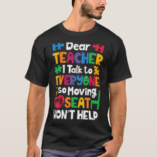 Camiseta Querido Profesor, Hablo Con Todo El Mundo Que Desp