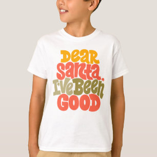 Camiseta Querido Santa, he sido un buen diseño