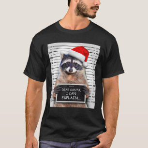 Camiseta Querido Santa, puedo explicar a divertidos Navidad