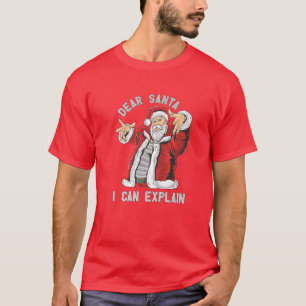 Camiseta Querido Santa, puedo explicarle la gracia de la Na