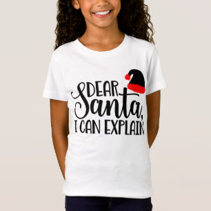 Camiseta Querido Santa, puedo explicarlo