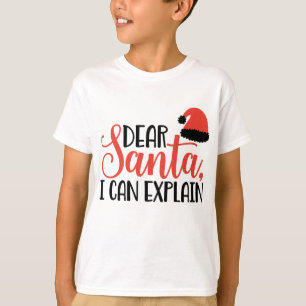 Camiseta Querido Santa, puedo explicarlo