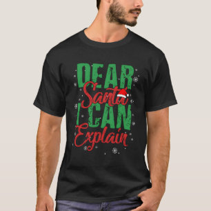 Camiseta Querido Santa, puedo explicarlo