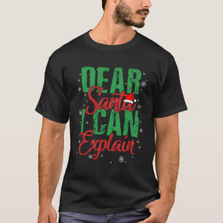 Camiseta Querido Santa, puedo explicarlo