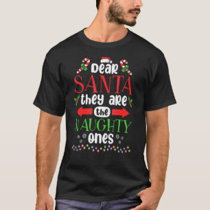 Camiseta Querido Santa, son los traviesos, buen Cristo