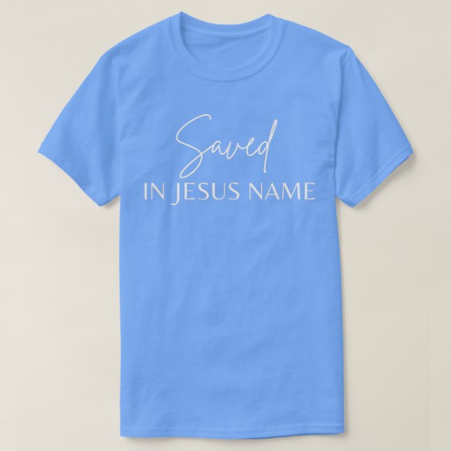 Camiseta Querido Señor Jesús: Oración de Salvación (Diseño del anverso)
