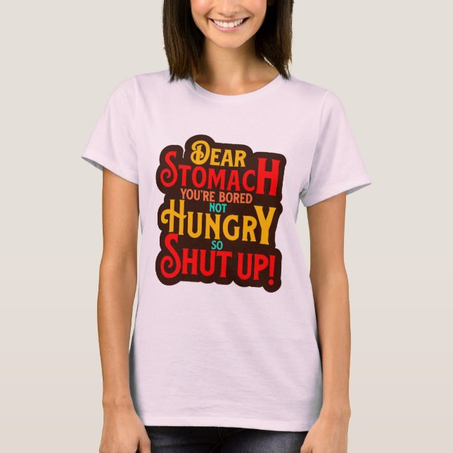 Camiseta Querido Stomach (Anverso)