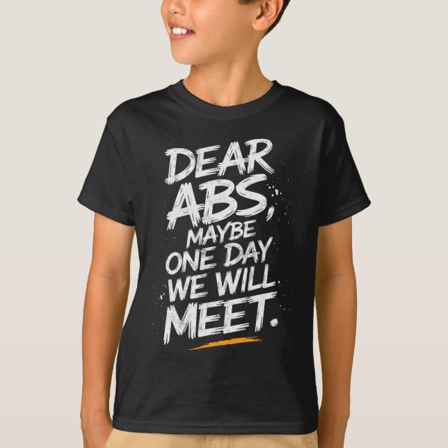 Camiseta Queridos Abs Tal Vez Un Día Nos Encontraremos Con  (Anverso)