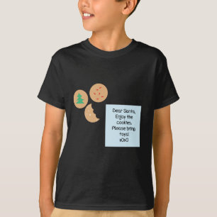 Camiseta Queridos cocineros de Santa Claus, por favor, trai