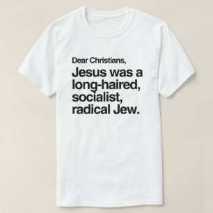 CAMISETA QUERIDOS CRISTIANOS JESÚS FUE UN JUDÍO