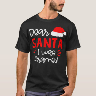 Camiseta Queridos Navidades familiares de Santa Funny que c