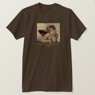 Camiseta Querube de Sistine Madonna por Raphael