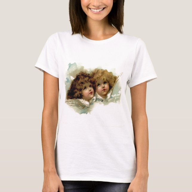 Camiseta Querubes del vintage (Anverso)