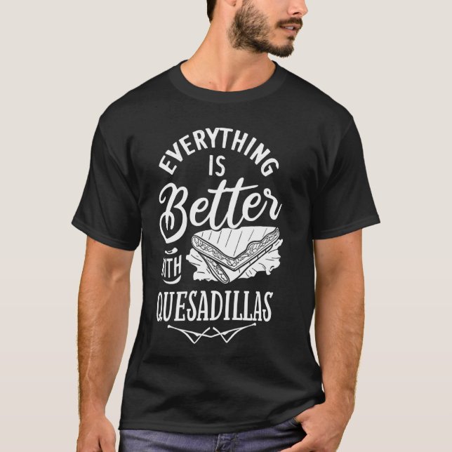 Camiseta Quesadilla Cheese Maker Vegan Sauce (Anverso)