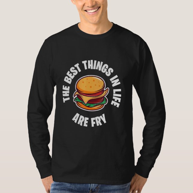 Camiseta Queseburger Burger Mejor comida basura preparada p (Anverso)