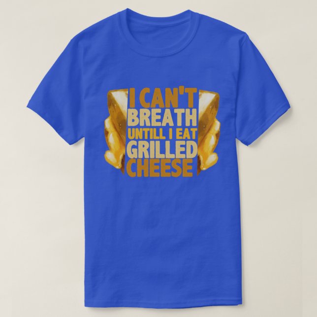 Camiseta Queso a la parrilla (Diseño del anverso)