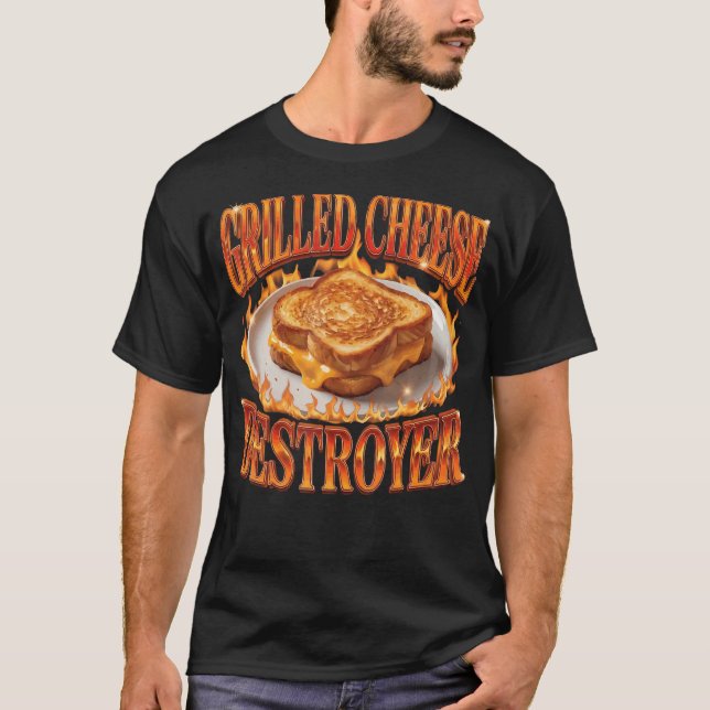 Camiseta Queso a la Parrilla (Anverso)