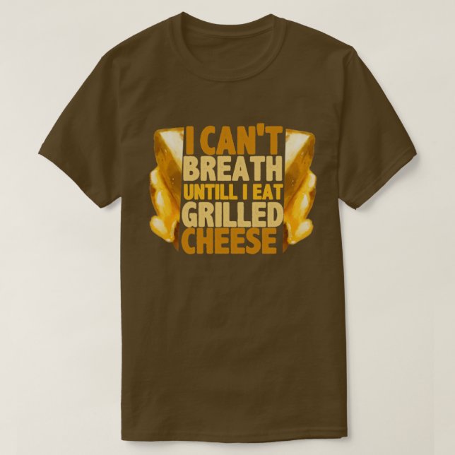 Camiseta Queso a la parrilla (Diseño del anverso)