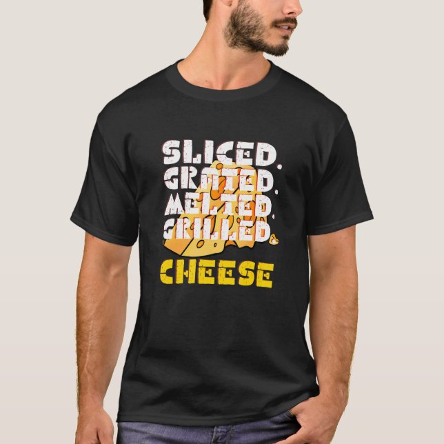 Camiseta Queso a la parrilla en rodaja (Anverso)