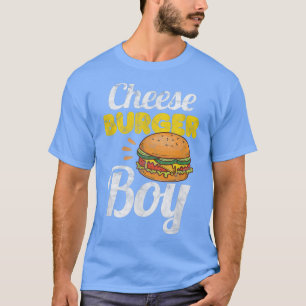Camiseta Queso Burger Boy Hamburger Burger con problemas