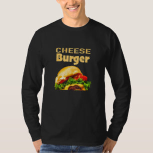 Camiseta Queso Burger National Hamburger Day Fast Foods