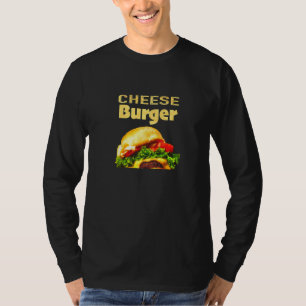 Camiseta Queso Burger National Hamburger Day Fast Foods