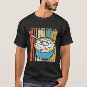 Camiseta Queso de algodón de época