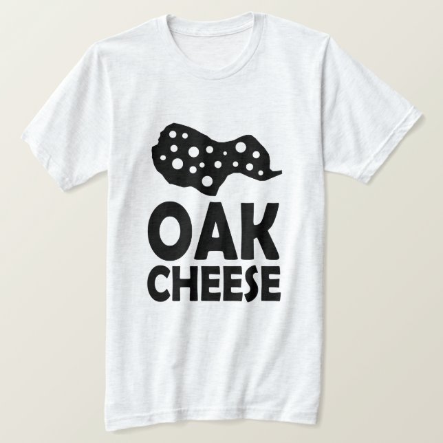 Camiseta Queso de avena (Anverso del diseño)