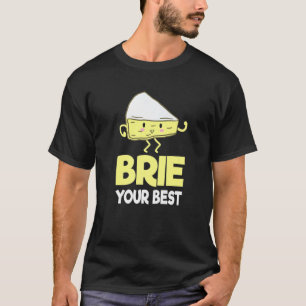 Camiseta Queso de Brie Queso persona Queso Granjero de Ques