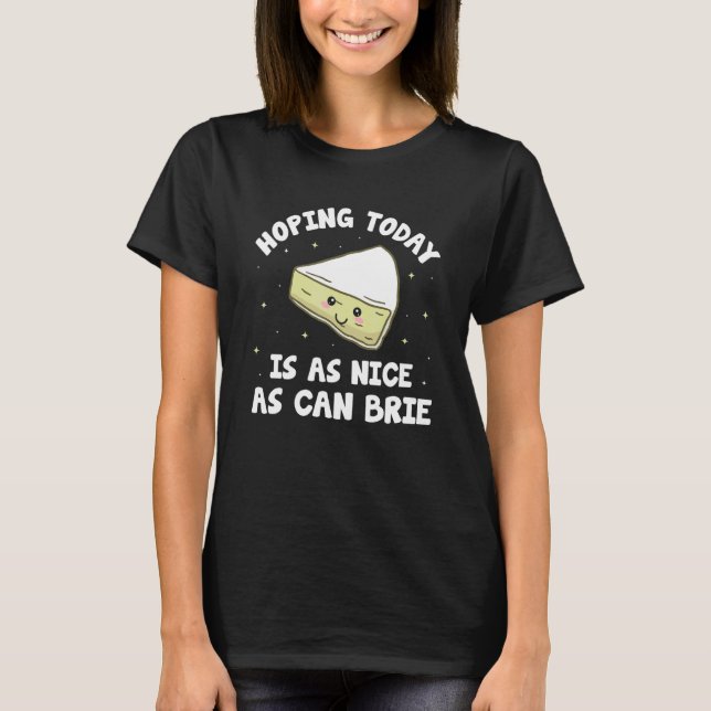 Camiseta Queso de Brie Queso persona Queso Granjero de Ques (Anverso)