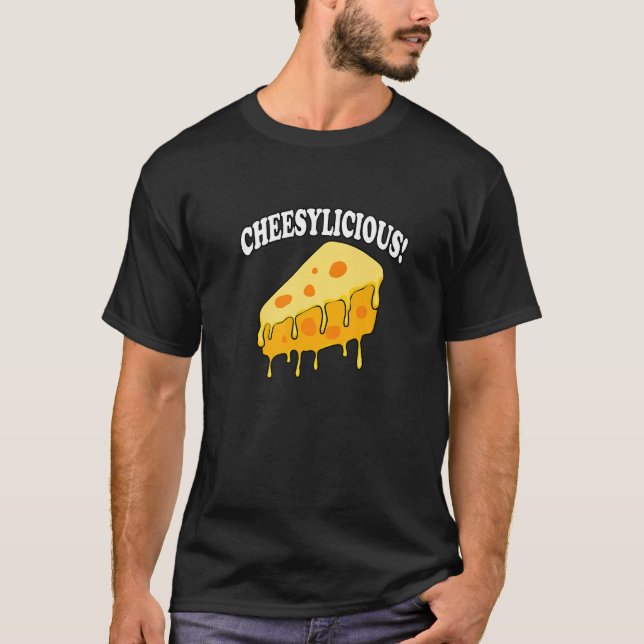 Camiseta Queso de comida orgánica y queso de elaboración qu (Anverso)