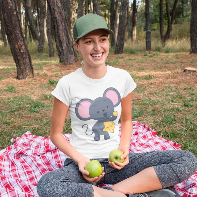 Camiseta Queso de consumo de ratón (Subido por el creador)