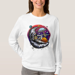Camiseta Queso de la luna espacial