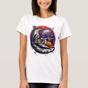 Camiseta Queso de la luna espacial