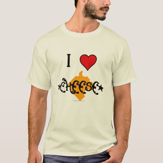 Camiseta Queso del amor (Anverso)