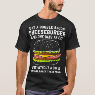 Camiseta Queso doble de queso ketosis Ketone Ketone Ket