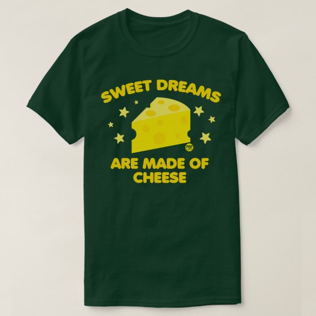 Camiseta queso dulce (Diseño del anverso)