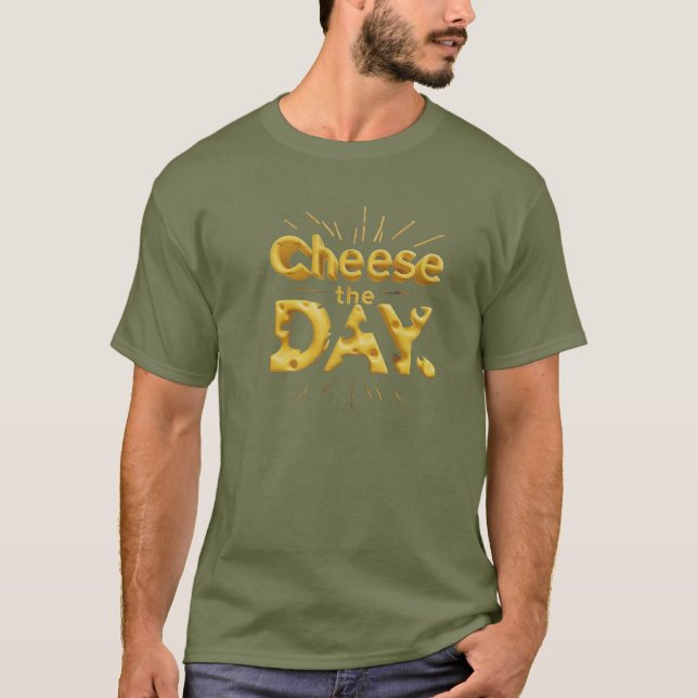 Camiseta Queso el día (Anverso)