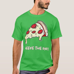 Camiseta Queso El Día Del Queso Pizza El Día Pizza
