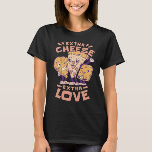 Camiseta Queso extra de amor Queso de elaboración