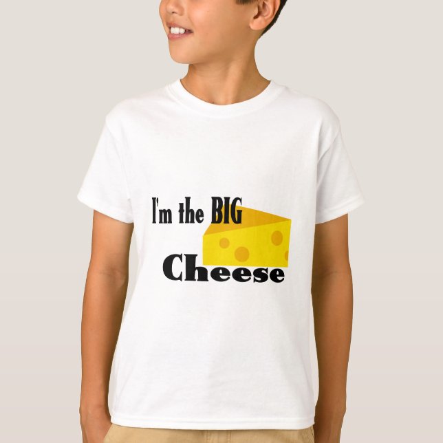 Camiseta Queso grande (Anverso)