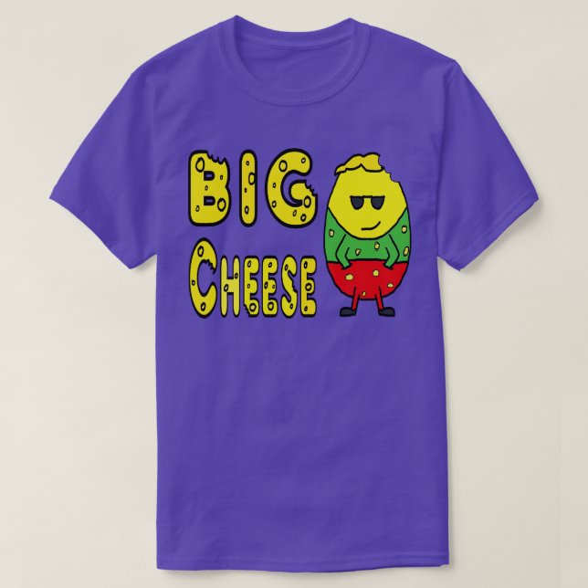 Camiseta Queso grande 1 (Diseño del anverso)